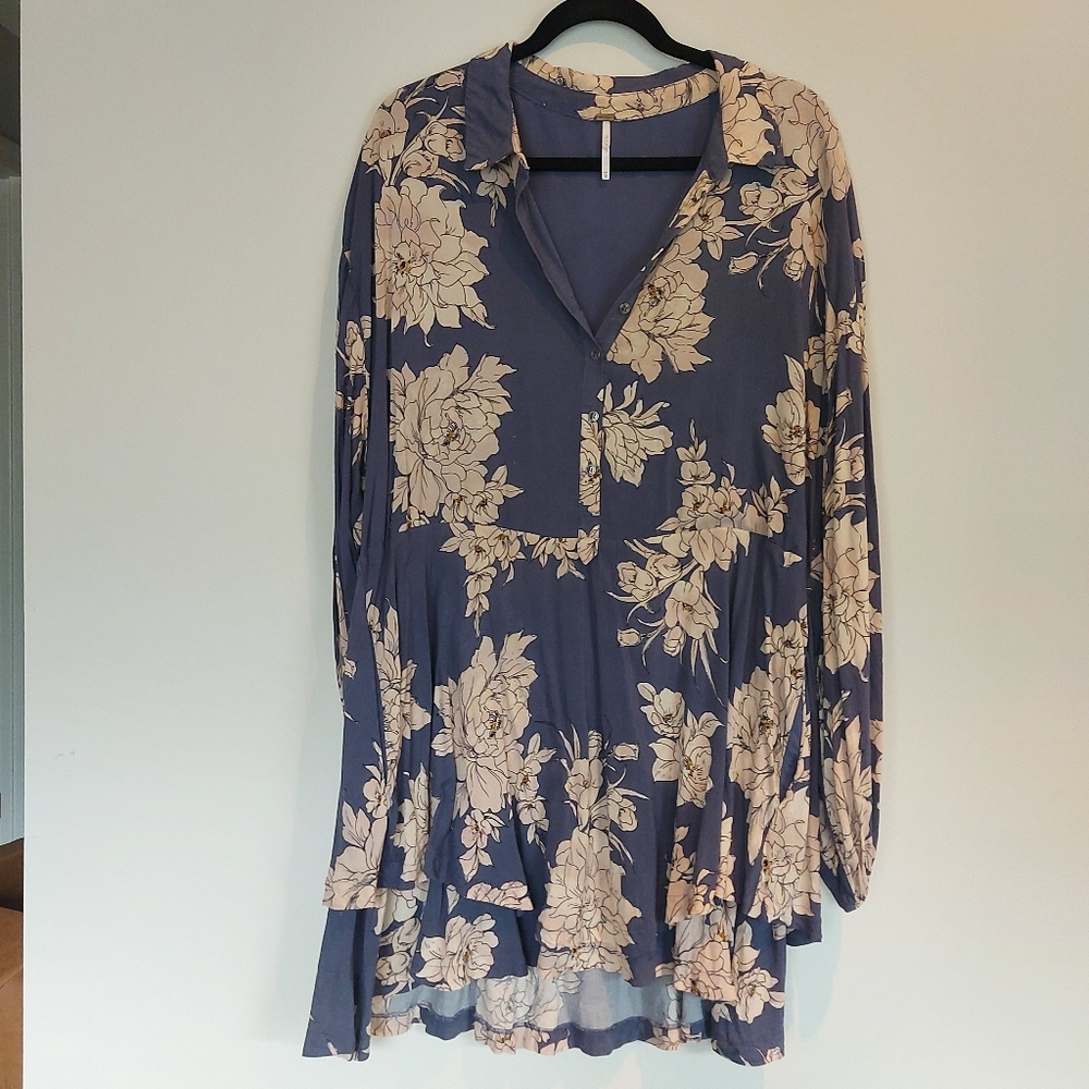 Free People floral print dress